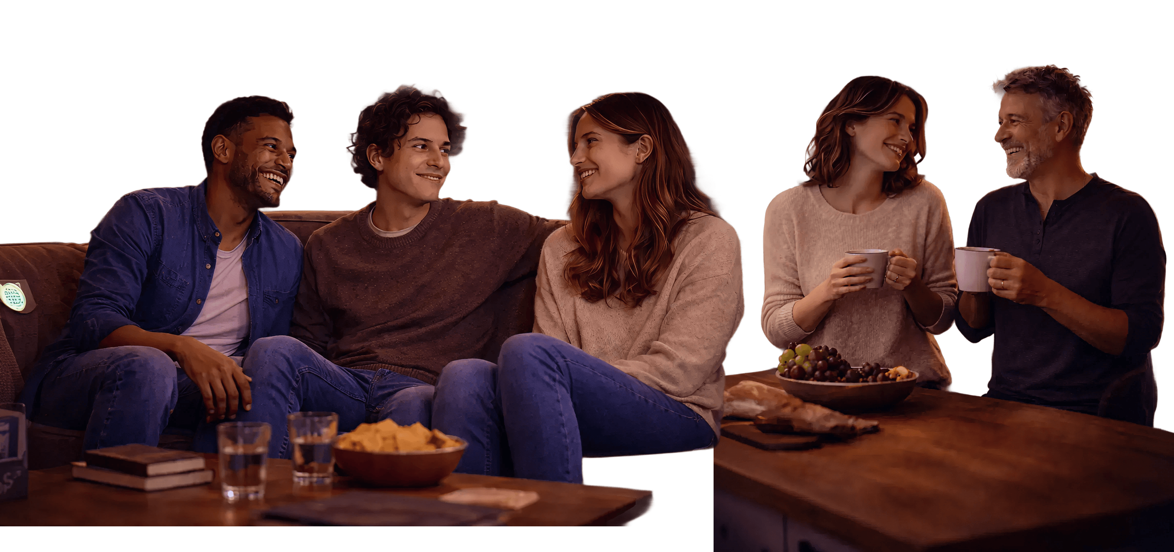 Community enjoying music