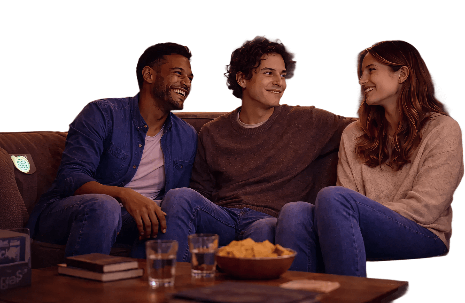 Community enjoying music